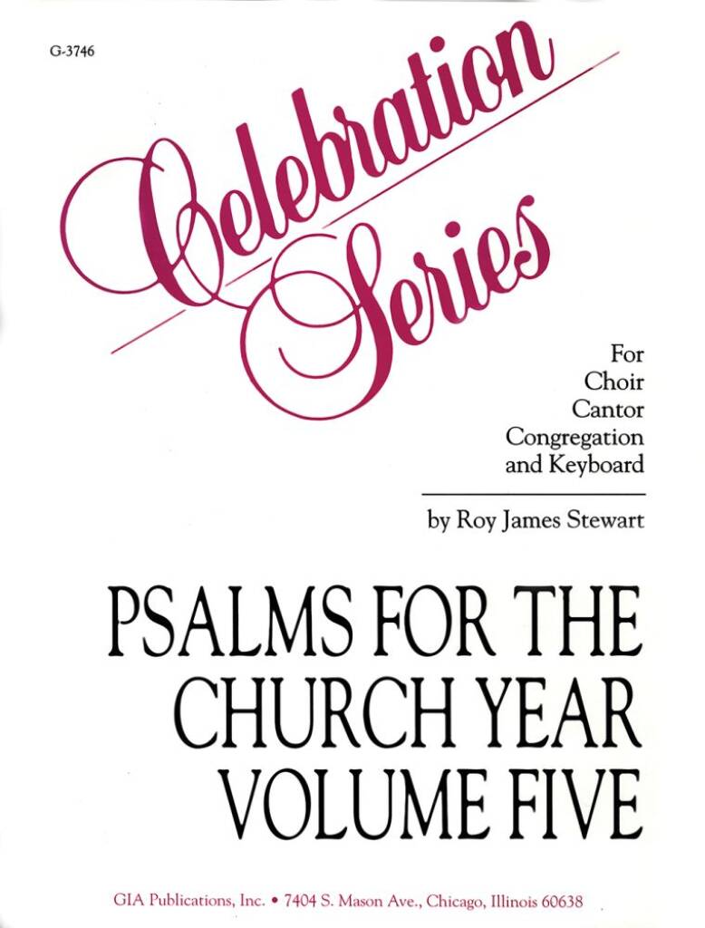 Psalms for the Church Year, Volume V